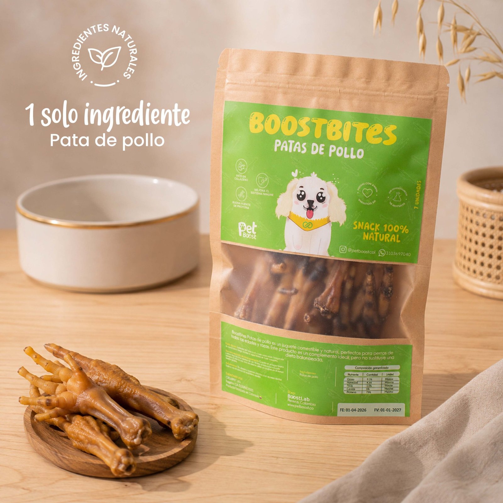 BoostBites Patas de Pollo - Imagen 2